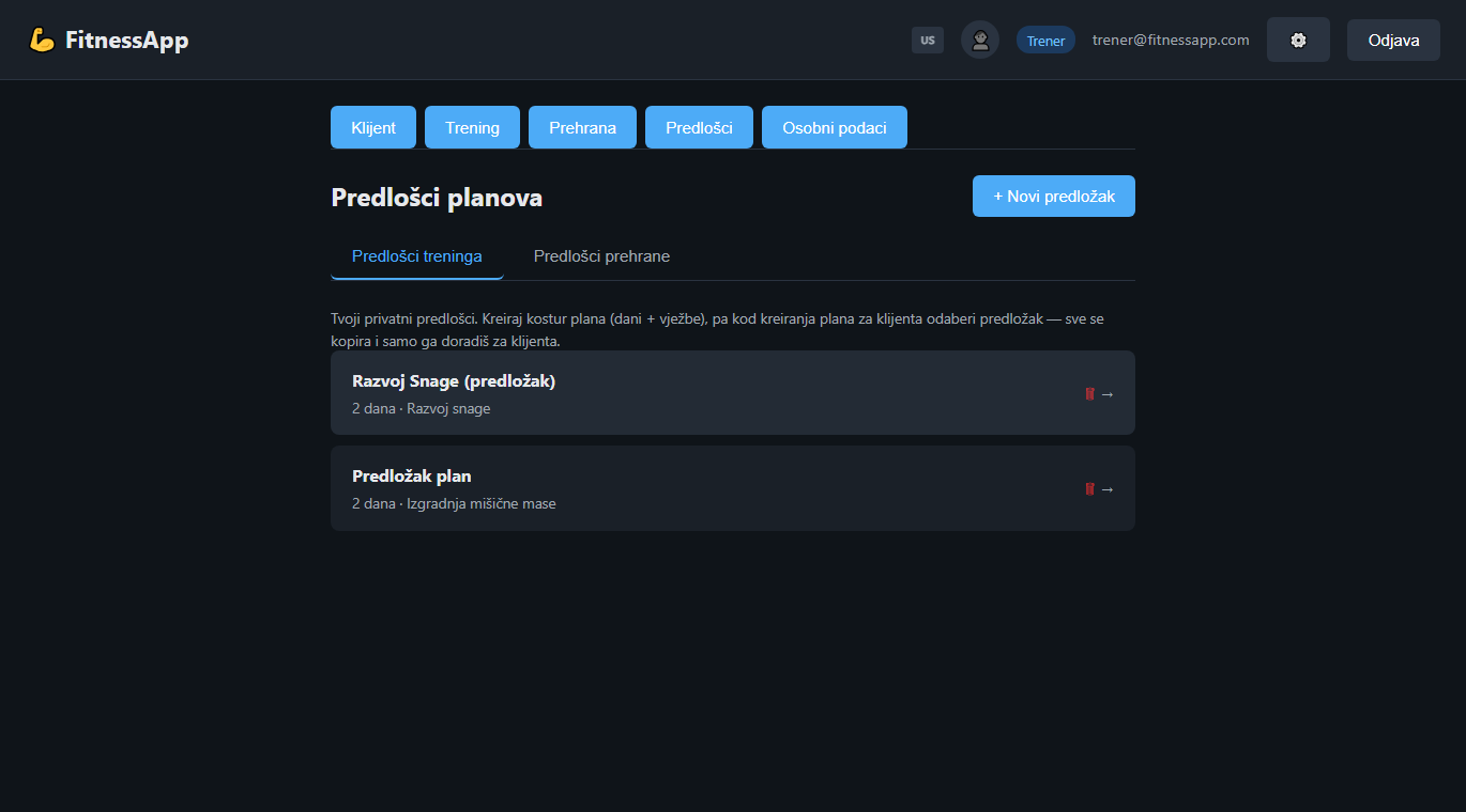 Predlošci planova
